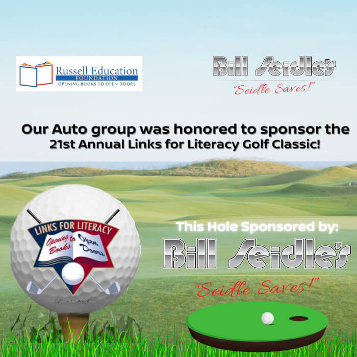 Charity Gold tournament flyer