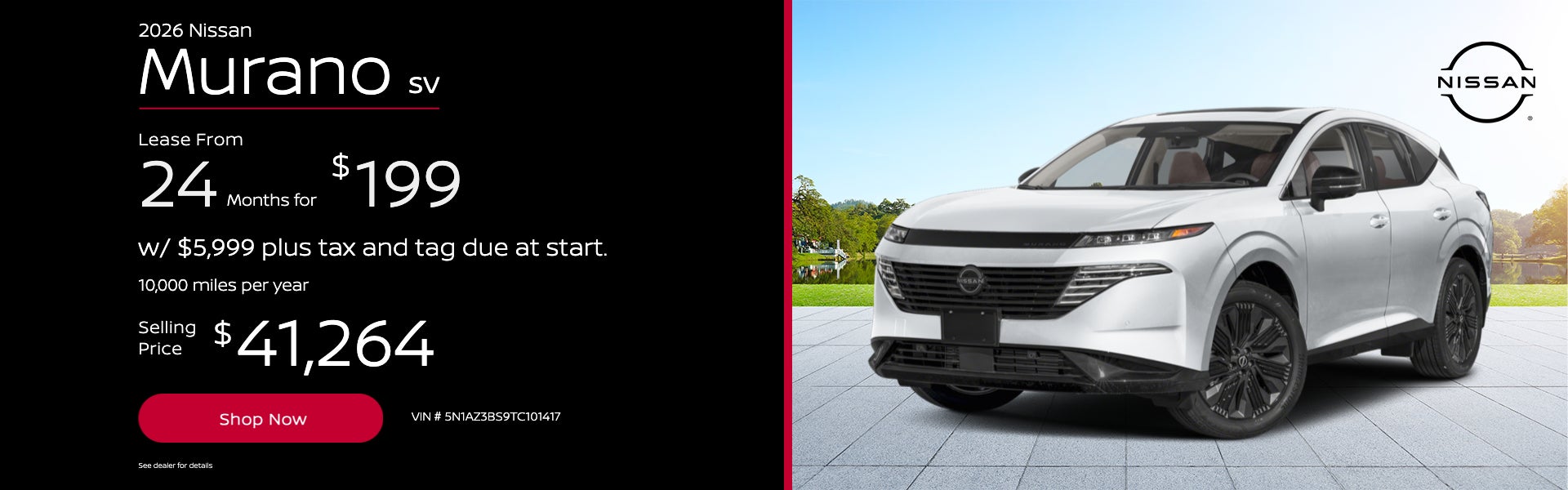 2026 Murano SV