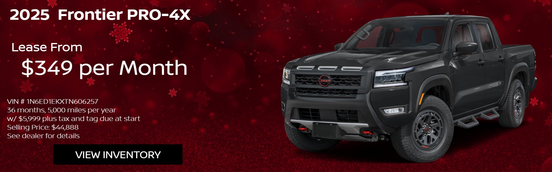 2025 Nissan Frontier PRO-4X
