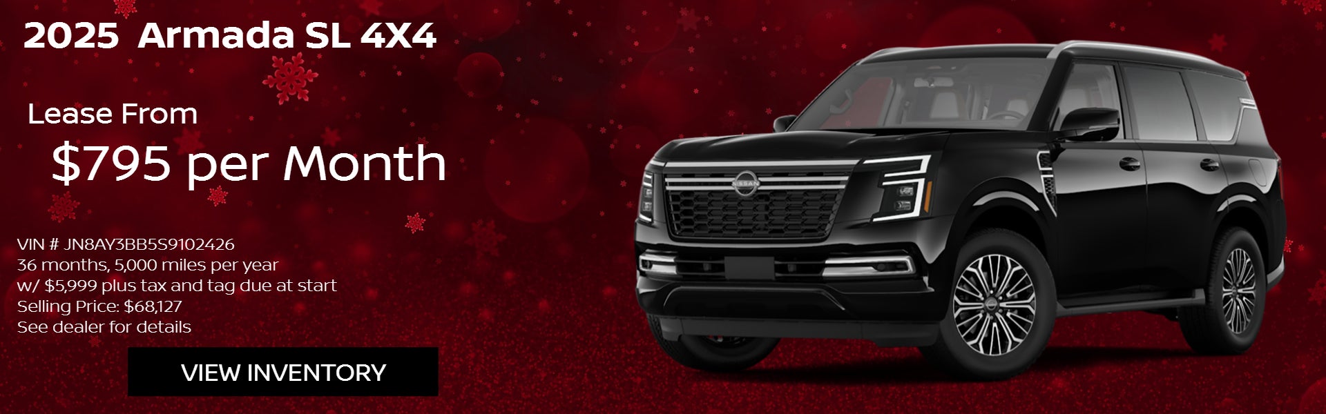 2025 Nissan Armada SV