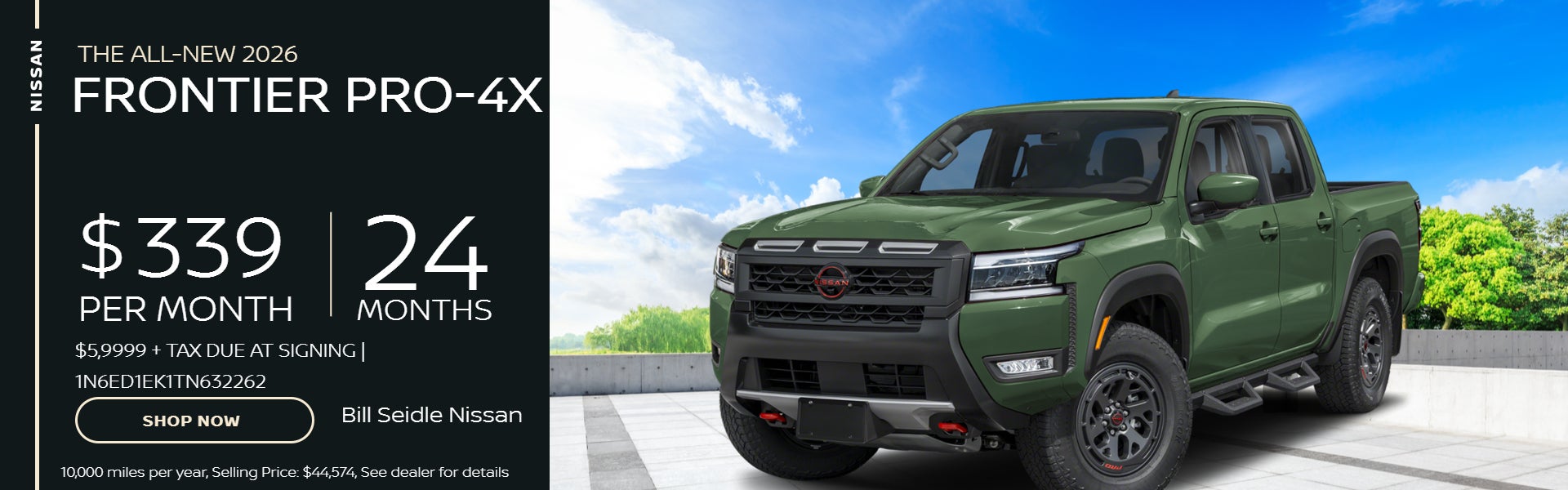 2026 FRONTIER PRO-4X